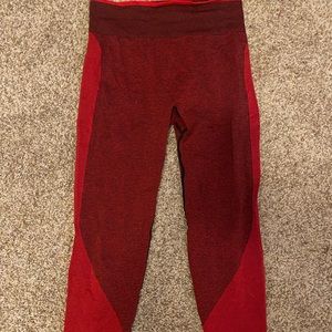 Red “Pink” Booty flattering leggings